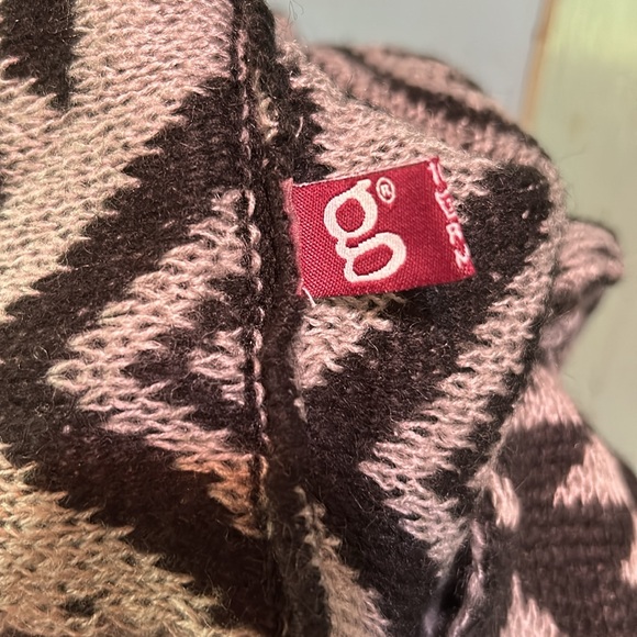 Infinity scarf black and gray - Picture 3 of 4